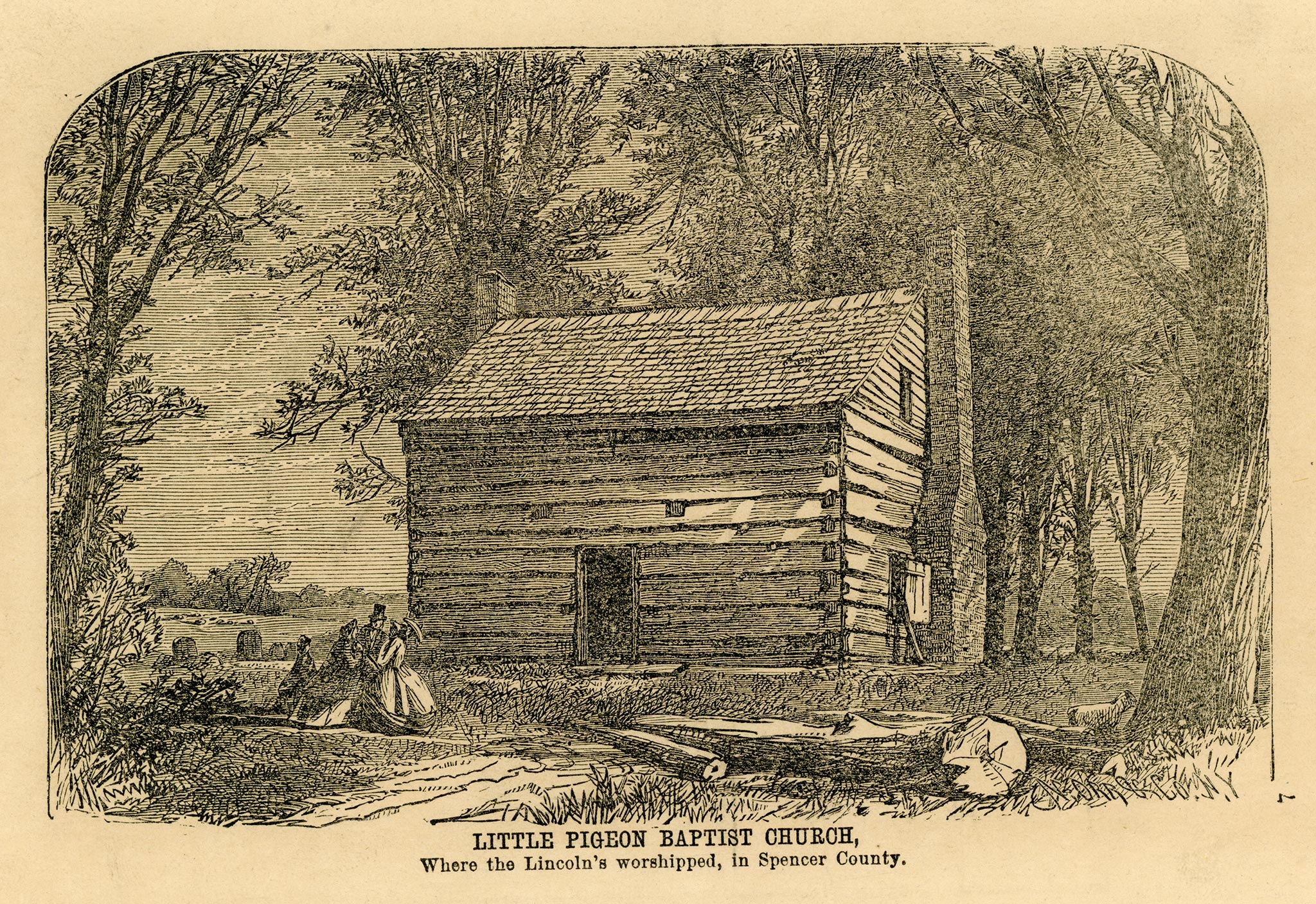 Little Pigeon Baptist Church, Spencer County, Indiana 71200908510119