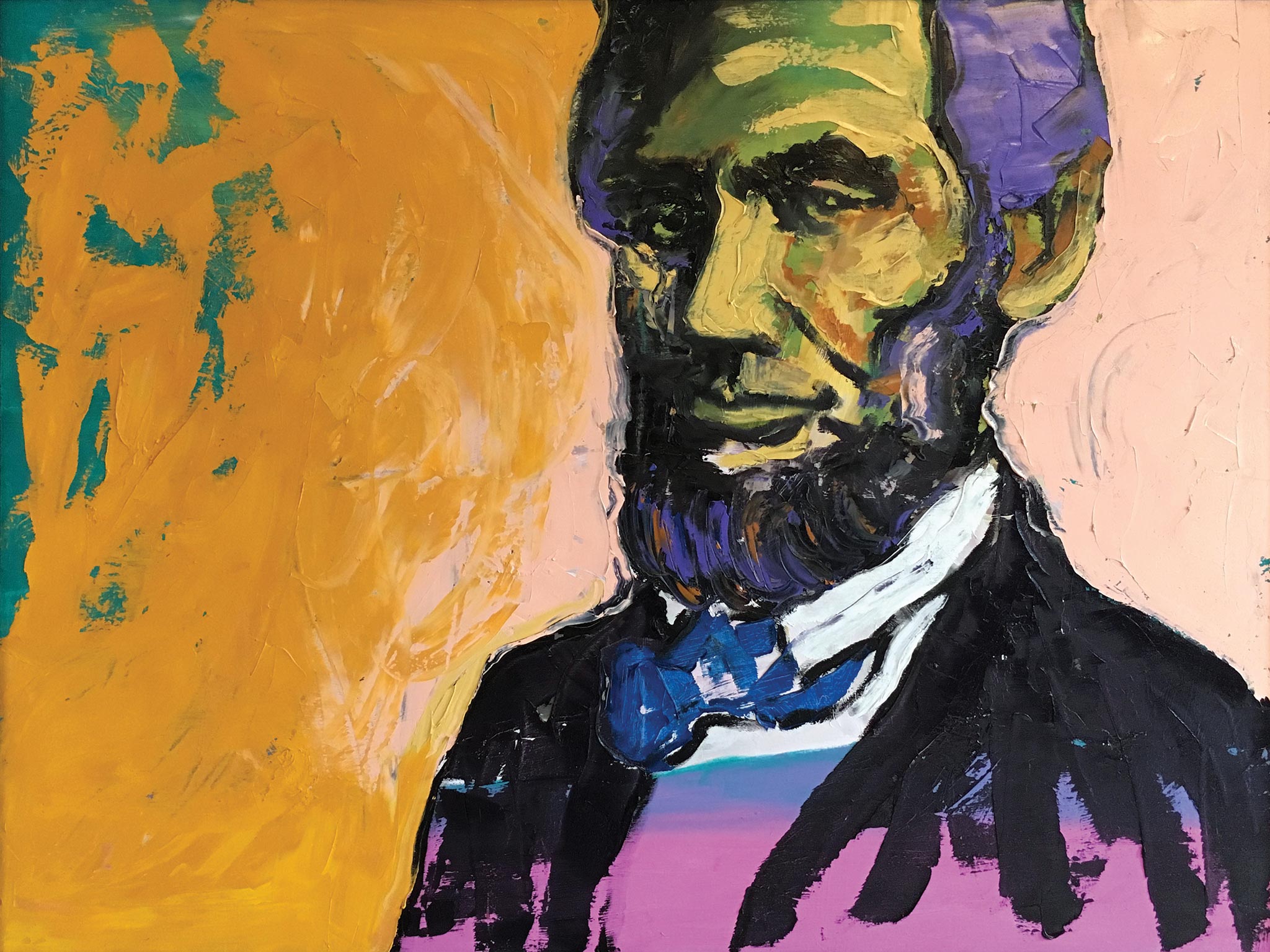 Lincoln 238, Wendy Allen, Oil on Canvas