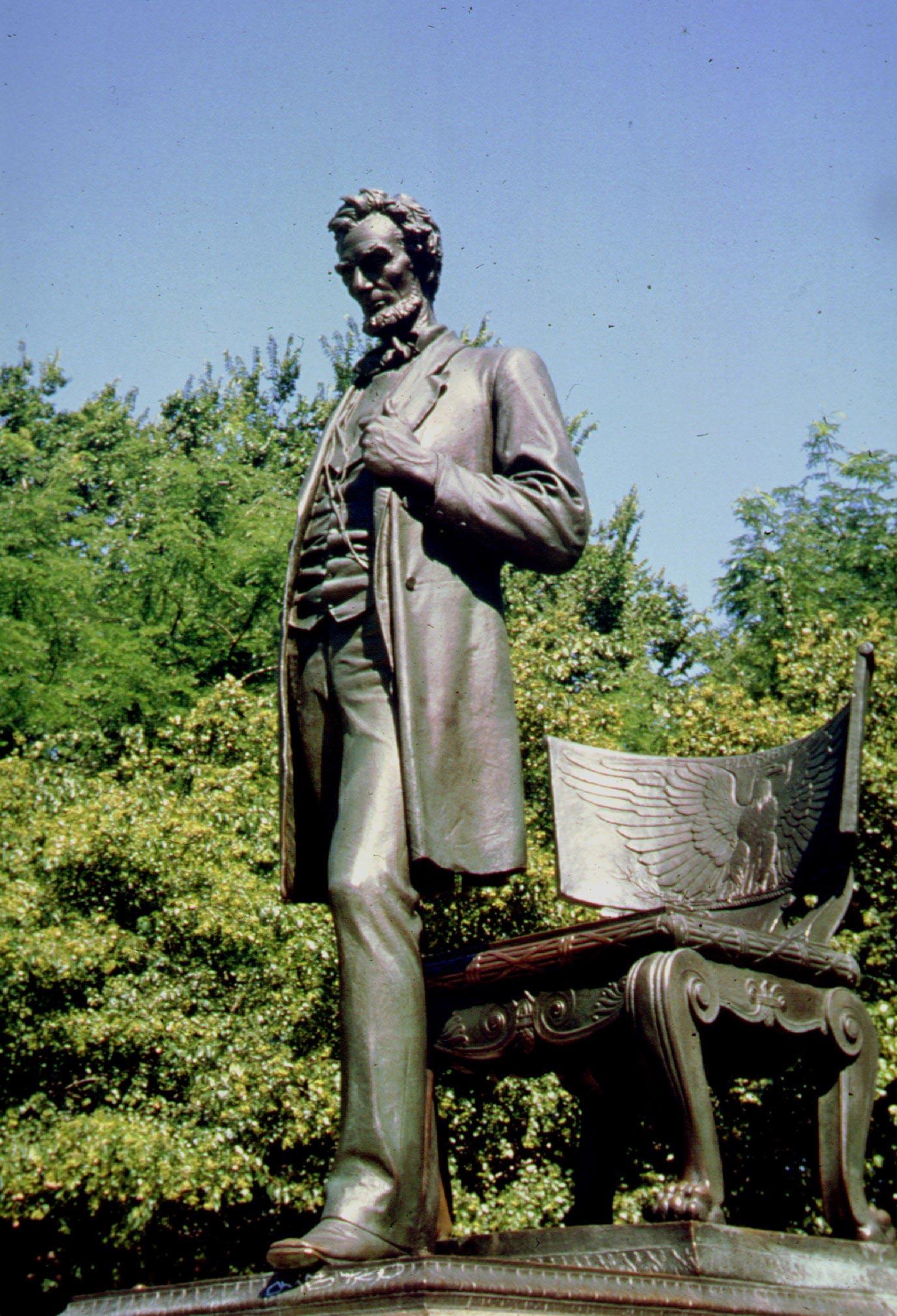 Standing Lincoln, Photo: Courtesy of Saint-Gaudens NHS, Cornish, NH