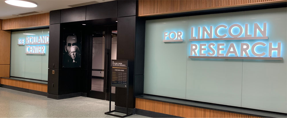 The Rolland Center entrance