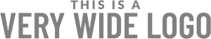 This is a very wide logo