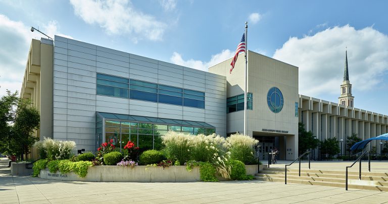 Allen County Public Library downtown exterior